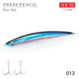 Hunthouse Heavy Pencil Fishing Lures 125mm/40g 175mm/50g Sinking Baits Long Casting For Tuna SeaBass Perch Fish Tackle