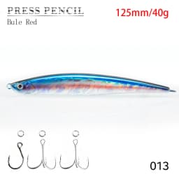 Hunthouse Heavy Pencil Fishing Lures 125mm/40g 175mm/50g Sinking Baits Long Casting For Tuna SeaBass Perch Fish Tackle