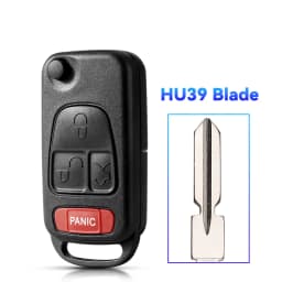 KEYYOU 1/2/3/4 Buttons Remote Key Case Flip Folding Key Shell For Mercedes Benz C E S ML SL ML55 AMG S500 SL500 W168 W124 Key