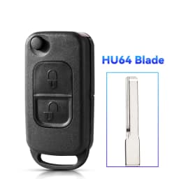 KEYYOU 1/2/3/4 Buttons Remote Key Case Flip Folding Key Shell For Mercedes Benz C E S ML SL ML55 AMG S500 SL500 W168 W124 Key