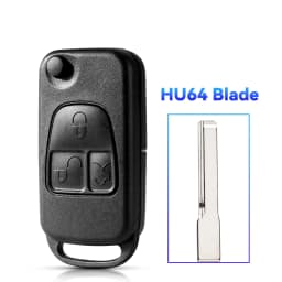 KEYYOU 1/2/3/4 Buttons Remote Key Case Flip Folding Key Shell For Mercedes Benz C E S ML SL ML55 AMG S500 SL500 W168 W124 Key
