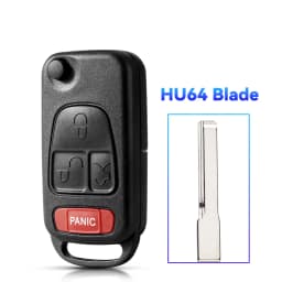 KEYYOU 1/2/3/4 Buttons Remote Key Case Flip Folding Key Shell For Mercedes Benz C E S ML SL ML55 AMG S500 SL500 W168 W124 Key