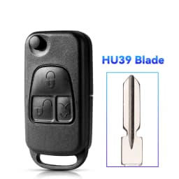 KEYYOU 1/2/3/4 Buttons Remote Key Case Flip Folding Key Shell For Mercedes Benz C E S ML SL ML55 AMG S500 SL500 W168 W124 Key