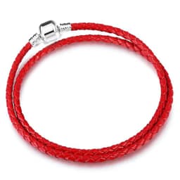 BAOPON Dropshipping High Quality 9 Colors Leather Chain Charm Bracelets with DIY Fine Bracelet for Women Girls Jewelry Gift