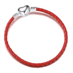 BAOPON Dropshipping High Quality 9 Colors Leather Chain Charm Bracelets with DIY Fine Bracelet for Women Girls Jewelry Gift