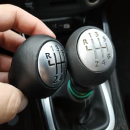 6 Speed Gear Shift Knob Leather Handleball For Renault Megane MK3 Clio Laguna For Vauxhall For Nissan Interstar