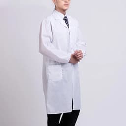 Newly White Lab Coat Doctor Hospital Scientist School Fancy Dress Costume for Students Adults