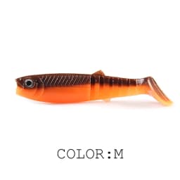 Supercontinent NEW cannibal baits 3D color bicolor smell bait 96mm/80mm/62mm Fishing Fish T Tail