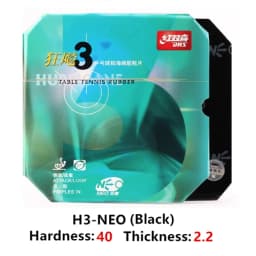 DHS Hurricane 3 Neo Table Tennis Rubber Original Pips-In Hurricane-3 Neo DHS Ping Pong Sponge
