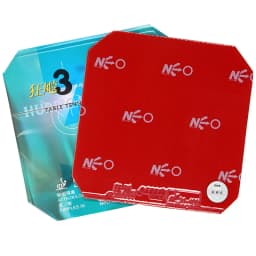 DHS Hurricane 3 Neo Table Tennis Rubber Original Pips-In Hurricane-3 Neo DHS Ping Pong Sponge