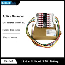 5A 5.5A Active Equalizer Balancer Lifepo4 / Lipo/ LTO Battery Energy Equalization Capacitor 3S 4S 5S 6S 7S 8S 14S 16S 20S 24S