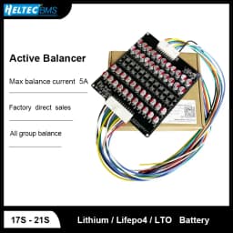 5A 5.5A Active Equalizer Balancer Lifepo4 / Lipo/ LTO Battery Energy Equalization Capacitor 3S 4S 5S 6S 7S 8S 14S 16S 20S 24S