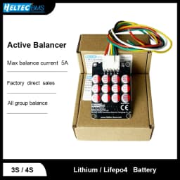 5A 5.5A Active Equalizer Balancer Lifepo4 / Lipo/ LTO Battery Energy Equalization Capacitor 3S 4S 5S 6S 7S 8S 14S 16S 20S 24S