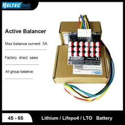 5A 5.5A Active Equalizer Balancer Lifepo4 / Lipo/ LTO Battery Energy Equalization Capacitor 3S 4S 5S 6S 7S 8S 14S 16S 20S 24S