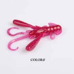 2019 Supercontinent 15Pcs/lot Soft Bait Silicone Lures Worm 4cm 1.6g Fishing Lures Attractive Shrimp odor salt Wobbler