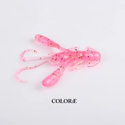 2019 Supercontinent 15Pcs/lot Soft Bait Silicone Lures Worm 4cm 1.6g Fishing Lures Attractive Shrimp odor salt Wobbler