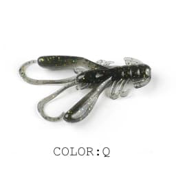 2019 Supercontinent 15Pcs/lot Soft Bait Silicone Lures Worm 4cm 1.6g Fishing Lures Attractive Shrimp odor salt Wobbler