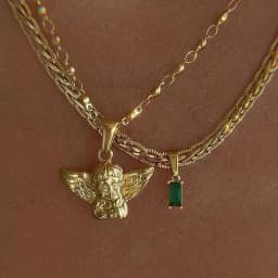 New Gold-plate Crystal Stars Pendant Necklaces For Women Necklace 2020 Multilevel Female Boho Vintage Jewelry Wedding Gift