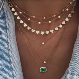 New Gold-plate Crystal Stars Pendant Necklaces For Women Necklace 2020 Multilevel Female Boho Vintage Jewelry Wedding Gift