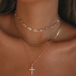 New Gold-plate Crystal Stars Pendant Necklaces For Women Necklace 2020 Multilevel Female Boho Vintage Jewelry Wedding Gift