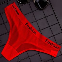 BANNIROU 1Pcs Mesh Sprots Panties Underwear For Woman Sexy Seamless Cheeky Female Soft T-back Thong G-string Woman Underwear