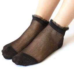 Sexy fishnet Women Lace Ruffle Soft Comfy Sheer Silk Elastic Mesh Knit Frill Trim Transparent Ankle funny socks 1pair=2pcs 3205