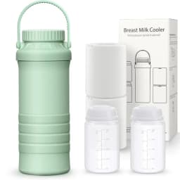Portable Breast Milk Cooler Bottle Breastmilk Chiller for Travel Cooling Keeps Milk Fresh for Breastfeeding Breastmilk Storage