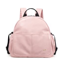 Soboba Large Capacity Solid Diaper Bag with Backpack Straps for Fashionable Mothers – Waterproof Nappy Changing Bag