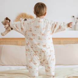 Baby Sleeping Bag Dinosaur Sleep Sack 2.5Tog Winter Warm Kids Play Suits In Room Sleepwear Sleeping Bag For Children 1-4Years