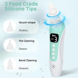 2026 New Electric Pattern Baby Nasal Aspirator Charging Version Newborn Baby Nasal Aspirator Suck Out Prevent Nasal Congestion