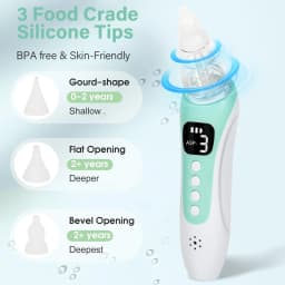 2026 New Electric Pattern Baby Nasal Aspirator Charging Version Newborn Baby Nasal Aspirator Suck Out Prevent Nasal Congestion