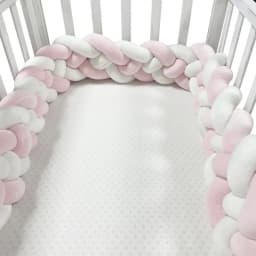 2M 3M Baby Bumper Crib Protector Mobile Baby Bed Cushion Set Bule Colour for Infant Room Decor 2023 Free Shiping Baby Cot Bumper