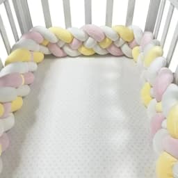2M 3M Baby Bumper Crib Protector Mobile Baby Bed Cushion Set Bule Colour for Infant Room Decor 2023 Free Shiping Baby Cot Bumper