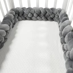 2M 3M Baby Bumper Crib Protector Mobile Baby Bed Cushion Set Bule Colour for Infant Room Decor 2023 Free Shiping Baby Cot Bumper