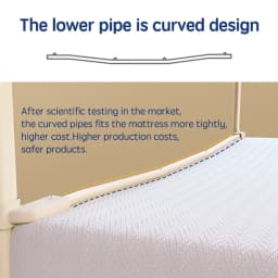 PANGDUBE 1 Piece Baby Safety Railing for Children Bed Rail Guard Protective Barrier for Kid Bed Need to Screw Installation