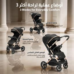 Hibobi Cirro / Aurora Baby Stroller, Foldable Compact Stroller with Large Canopy, 7.9kg/9.5kg One-Hand Easy Fold