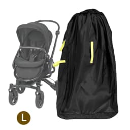 420D Oxford Large Car Seat Bag For Airplane Travel Baby Stroller Dust Cover Infant Carrier Storage Bag With Shoulder Strap