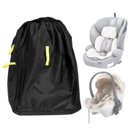420D Oxford Large Car Seat Bag For Airplane Travel Baby Stroller Dust Cover Infant Carrier Storage Bag With Shoulder Strap