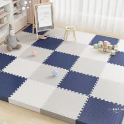 8-Piece Pack 2.5cm Thickened Baby Play Mat Non-slip Fall-proof Reusable Children's Rug Helps Train Kids Independent Thinking
