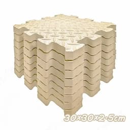 8-Piece Pack 2.5cm Thickened Baby Play Mat Non-slip Fall-proof Reusable Children's Rug Helps Train Kids Independent Thinking