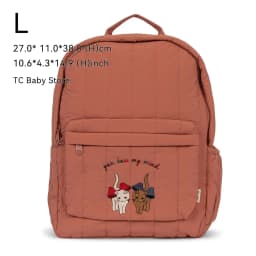 New KS Baby Backpack Parent-child Kids Schoolbag Kindergarten Bags Brand Traveling Cherry Children's Boys Girls Mom Storage