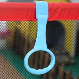 IMBABY 4pcs/lot Pull Ring For Playpen Baby Crib Hooks General Use Hooks Bed Rings Hooks Hanging Ring Help Baby Stand Accessories