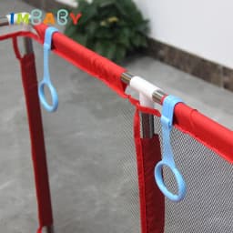 IMBABY 4pcs/lot Pull Ring For Playpen Baby Crib Hooks General Use Hooks Bed Rings Hooks Hanging Ring Help Baby Stand Accessories
