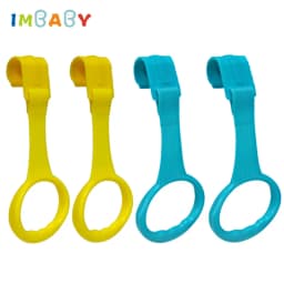 IMBABY 4pcs/lot Pull Ring For Playpen Baby Crib Hooks General Use Hooks Bed Rings Hooks Hanging Ring Help Baby Stand Accessories
