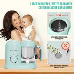 Multifunctional baby food maker, nutritional supplement processor, children’s food grinder, steaming, stirring, warming, cooking machine