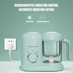 Multifunctional baby food maker, nutritional supplement processor, children’s food grinder, steaming, stirring, warming, cooking machine