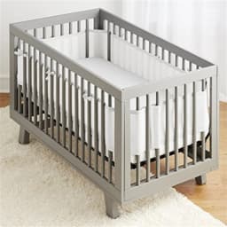 Baby Breathable Mesh Crib Liner Crib Girth Comfortable For 4 Panel Crib Bed Fashion Portable Circumference
