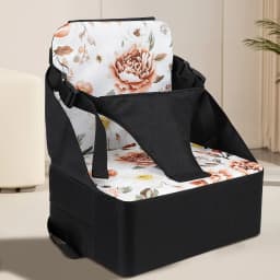Kids Foldable Ventilated Booster Seat Pad Anti Slip Cushion Comfortable Toddler Chair Saddle Portable Waterproof High Seat