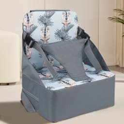 Kids Foldable Ventilated Booster Seat Pad Anti Slip Cushion Comfortable Toddler Chair Saddle Portable Waterproof High Seat