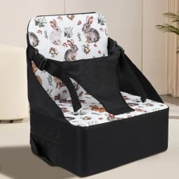 Kids Foldable Ventilated Booster Seat Pad Anti Slip Cushion Comfortable Toddler Chair Saddle Portable Waterproof High Seat